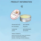 Bálsamo para patitas y nariz.